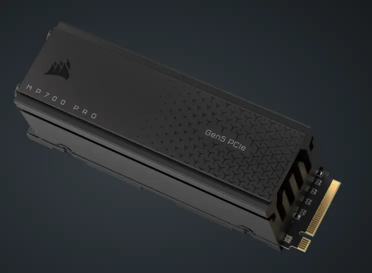 CORSAIR  CSSD-F1000GBMP700PRO MP700 PRO 1TB with Air Cooler PCIe Gen5 x4 NVMe 2.0 M.2 SSD