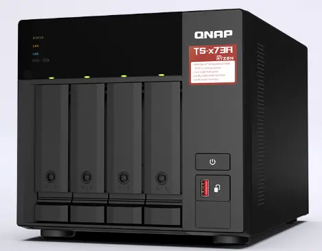 QNAP  TS-473A-8G NAS 網絡儲存裝置