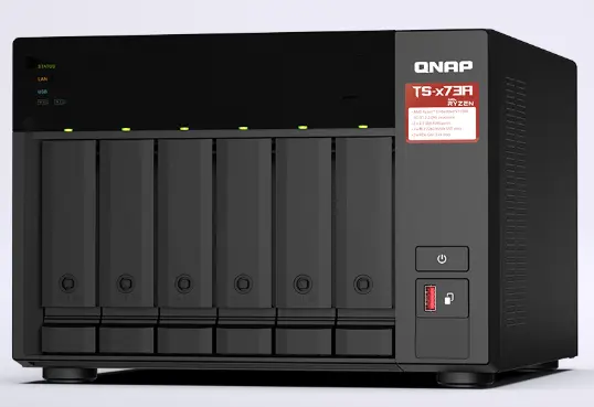 QNAP  TS-673A-8G NAS 網絡儲存裝置