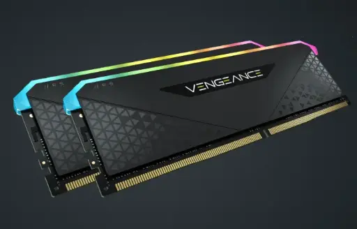 CORSAIR CMG64GX4M2D3600C18 ENGEANCE® RGB RS 64GB ( 2 x 32GB) DDR4 DRAM 3600MHz C18 Memory Kit