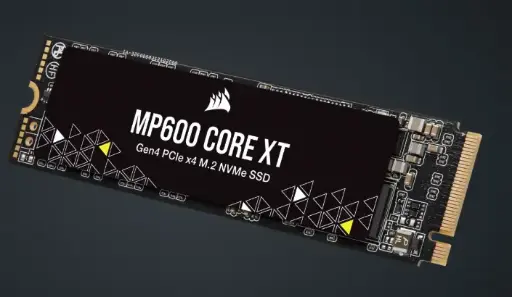 CORSAIR CSSD-F1000GBMP600CXT MP600 CORE XT 1TB PCIe 4.0 ( Gen4) x4 NVMe M.2 SSD