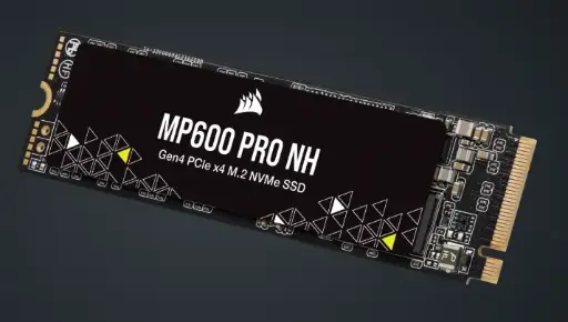 CORSAIR  CSSD-F1000GBMP600PNH MP600 PRO NH 1TB PCIe 4.0 (Gen 4) x4 NVMe M.2 SSD