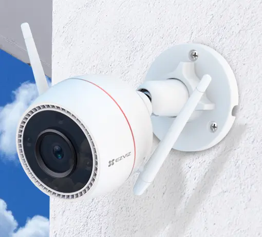Ezviz Wi-Fi Smart Home Camera - C3TN 2K 超高清 2304x1296P 拍攝，可視角 126
